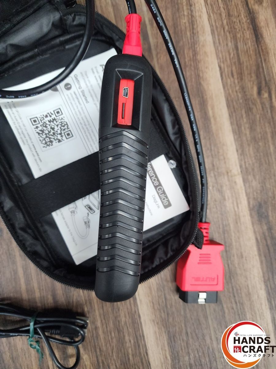 【中古】Autel Diaglink OBD2 故障診断機　通電の確認のみ行っています【ハンズクラフト熊本けやき通り店】【店頭取引限定】 ♭【ジャンク品】Autel Diaglink OBD2 故障診断機 通電確認のみの現状