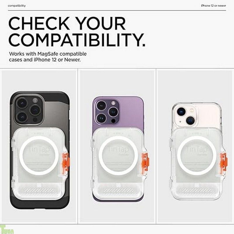 Spigen MagSafe対応カードケース 最大8枚カード 品収納 強力な磁力 iPhone 17 Pro Max iPhone 17 Pro iPhone 17 iPhone Air iPhone 16 15 14 13 12シリーズ