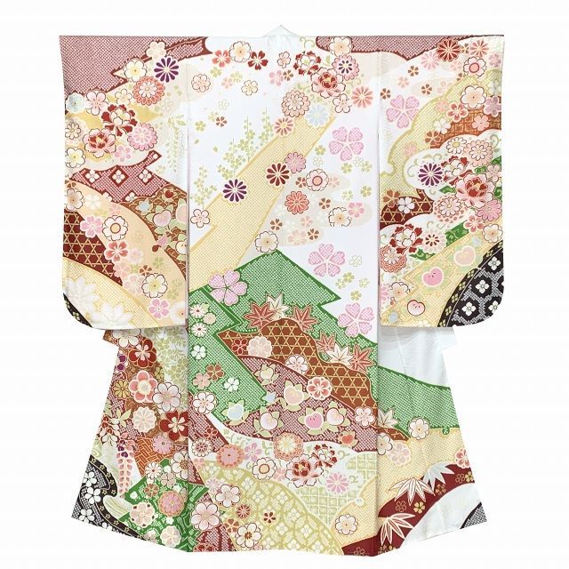 綿薩摩 永江本さつま さつま絣 みじん格子 【東郷織物工場】綿きもの