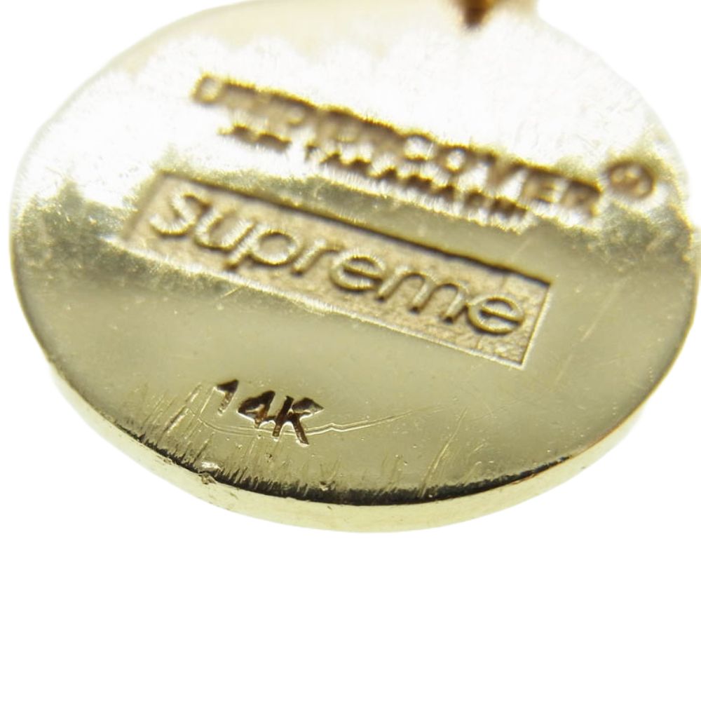 Supreme シュプリーム 18SS × UNDERCOVER Public Enemy 14K Gold