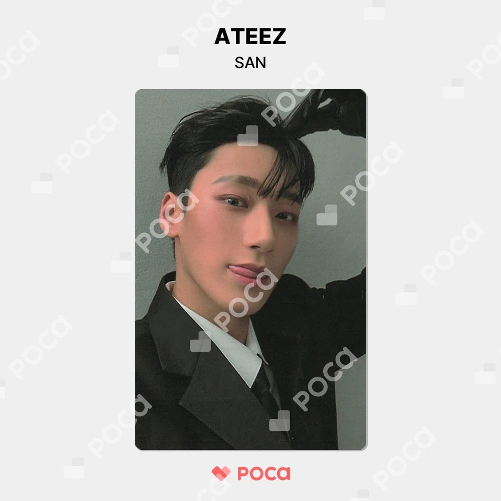 ATEEZ サン】 THE WORLD EP.PARADIGM 個別盤 公式 トレカ