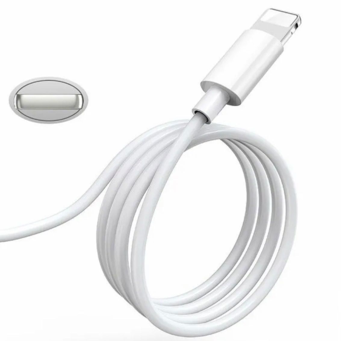 ブランド品専門の 新品 iPhone 充電器 USB ライトニングケーブル 純正工場取り寄せ品2本