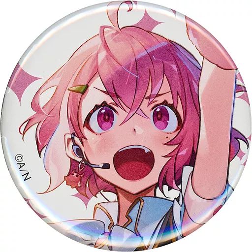 中古】バッジ・ピンズ 笹木咲 「バーチャルYouTuber にじさんじ