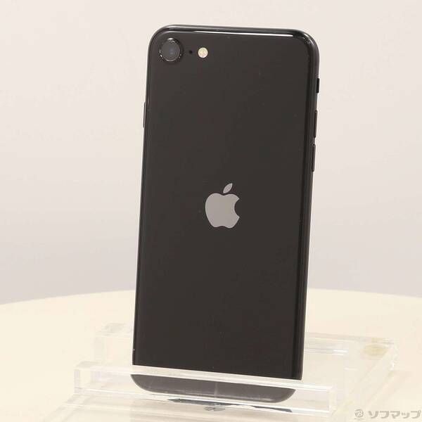 iPhone SE (第2世代) ブラック 本体 スマホ アイフォン 品〕 iPhone SE 第2世代 64GB ブラック MHGP3J／A SIMフリー【371