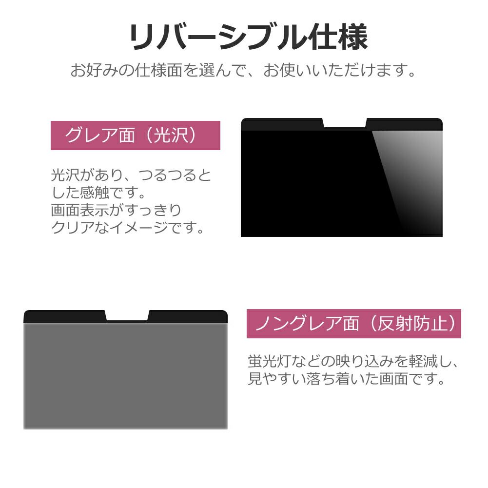 HP ProBook 450 G10 Notebook PC 2025年版 [15.6インチ] 覗き見防止 のぞき見防止 フィルター マグネット 式 タイプ パソコン pc フィルター ブルーライトカット 左右からの覗き見を防止 メール便送料無料