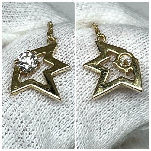 TASAKI コメット プラス ピアス　YG TASAKI タサキ コメット プラス ソロ ピアス EID-4343-18KYG