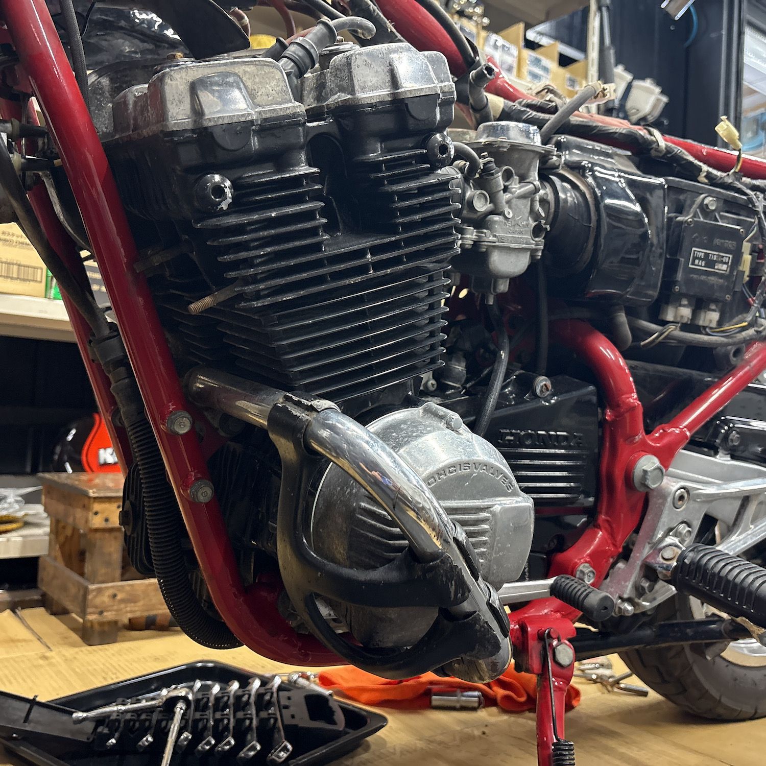 エンジンガード ホンダ