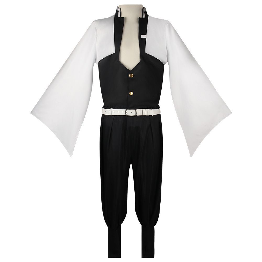 鬼滅の刃 風 不死川実弥 しなずがわさねみ風 コスプレ 子供 5点セット