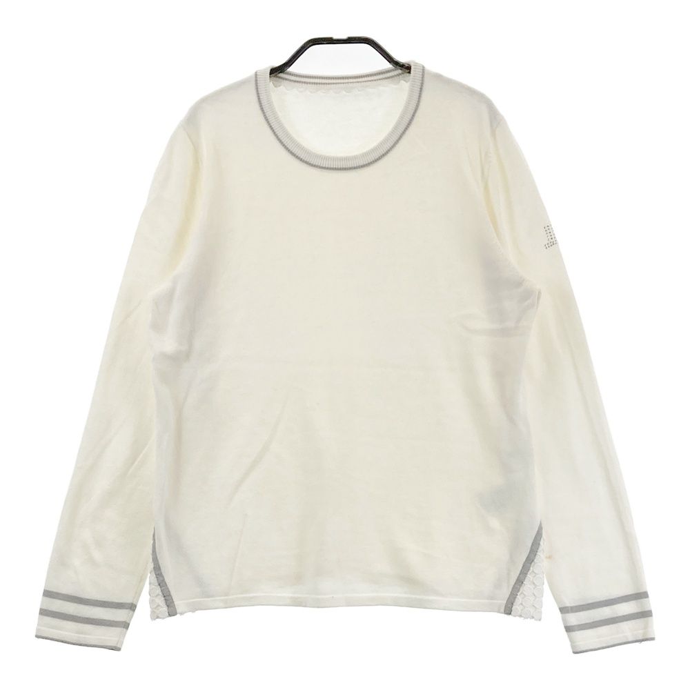 サイズ：40 LANVIN SPORT ランバン スポール ニット セーター ホワイト