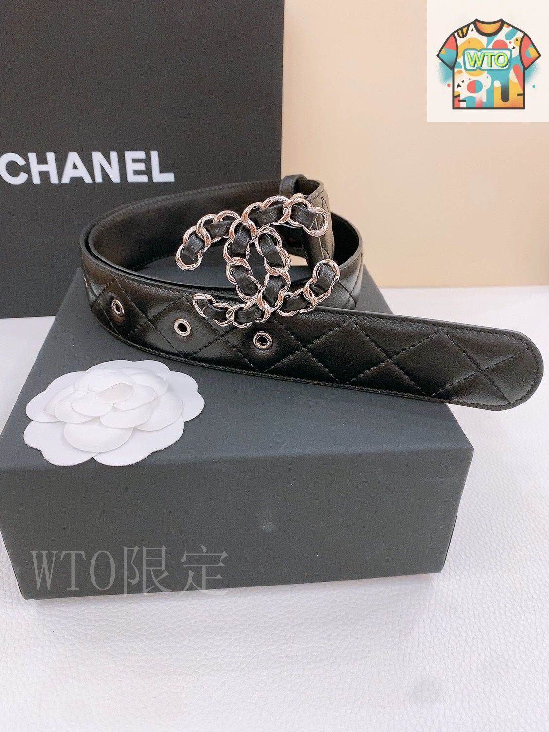 今日特価】Chanel シャネル レザーベルト-2 - メルカリ