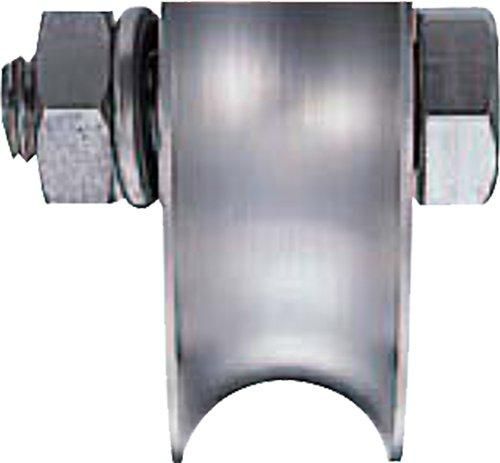 5営業日で発送 ヨコヅナ ステンレス重量戸車 車のみ 90 溝R