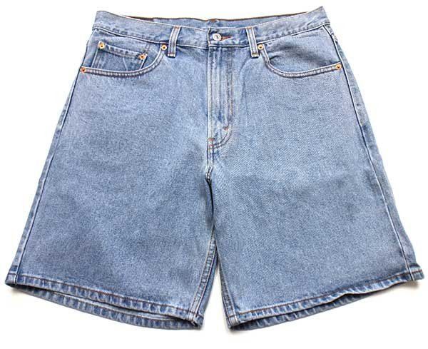 00s Levi'sリーバイス 550 デニム ショートパンツ w34☆12