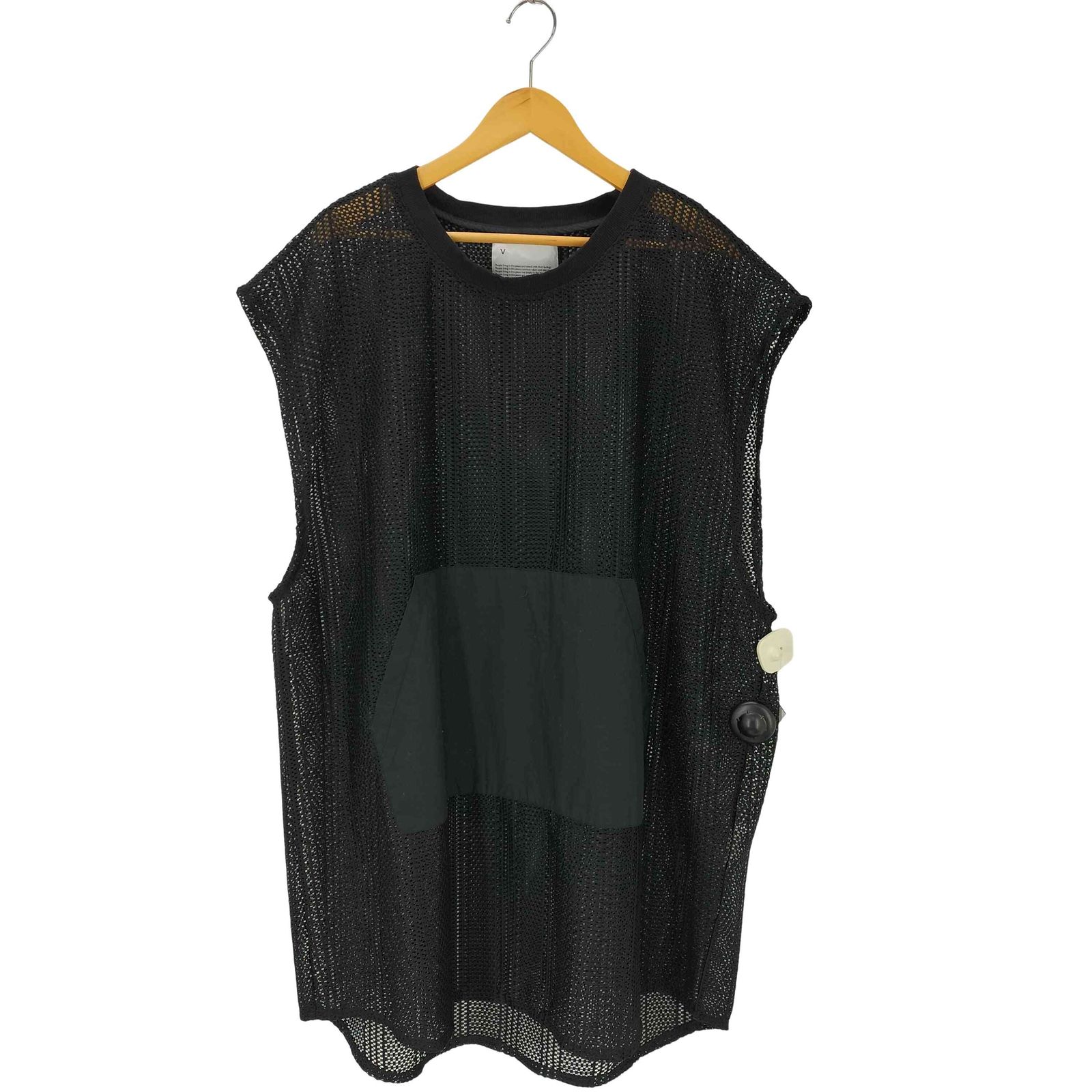 新品 VOAAOV Russell Lace Long No Sleeve ヴォアーブ VOAAOV Russell Lace N/S LONG TOPS メンズ FREE
