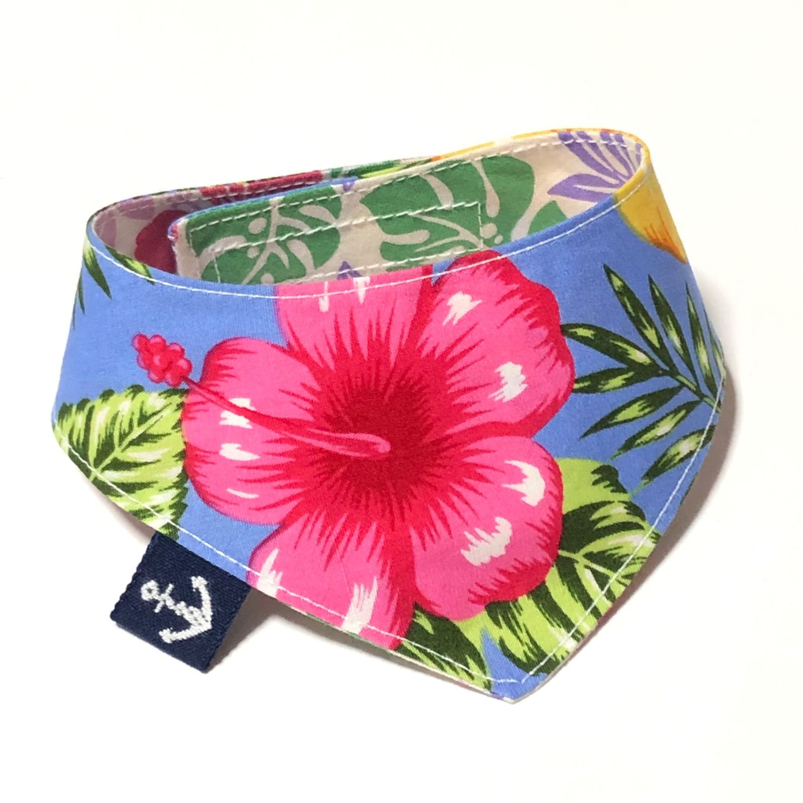 ☘️No.2109☘️ 犬猫用 リバーシブル バンダナ スタイ XXSサイズ