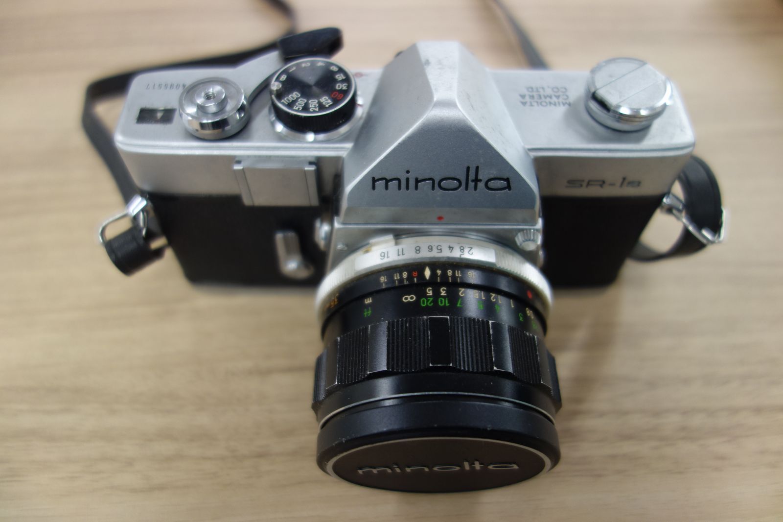 13-1【ジャンク品】フィルムカメラ ミノルタ Minolta SR-1s