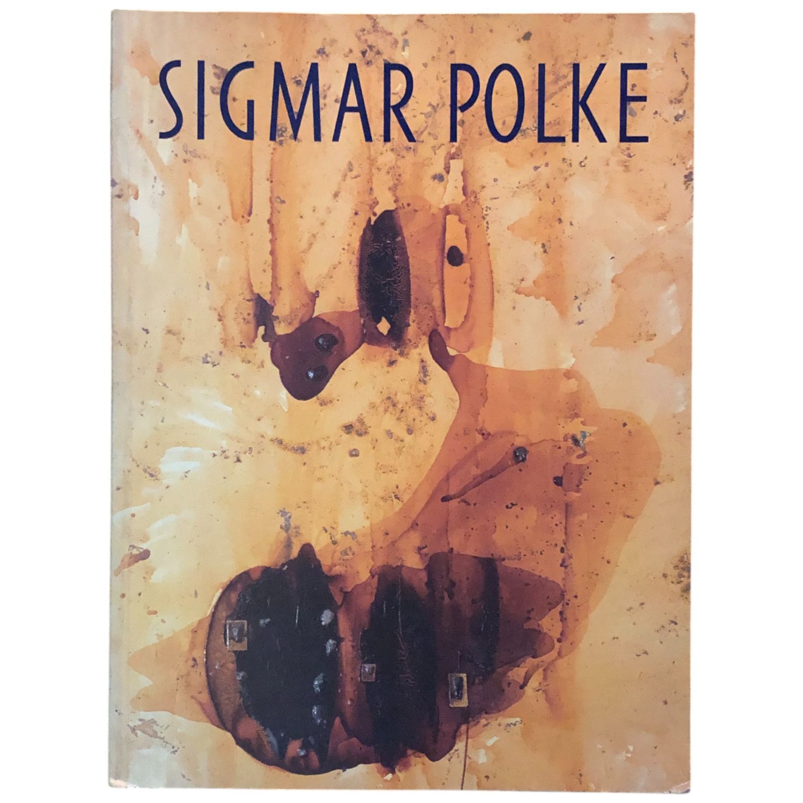 【真作】 Mar サイン有 「HEAD PHONE」 H.C.1/5 現代アート Sigmar Polke Sigmar Polke San Francisco Museum of Modern Art