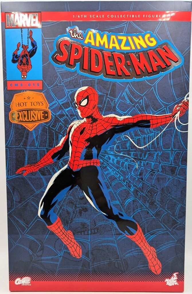 HOTTOYS COMIC MASTERPIECE THE AMAZING SPIDER MAN CMS015