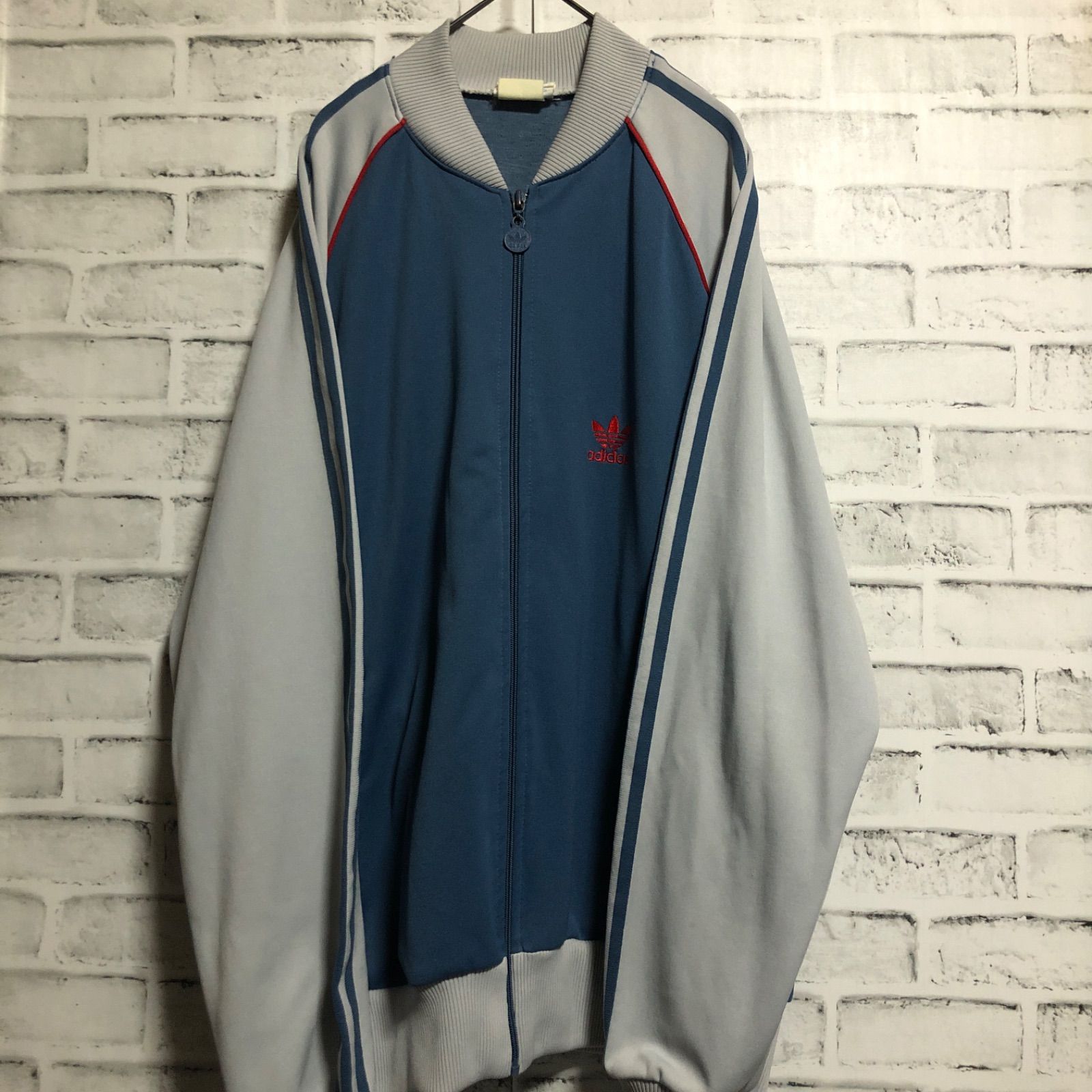希少3XL⭐️80s adidas トラックジャケット/ジャージ 刺繍トレ 希少3XL⭐️80s adidas トラックジャケット/ジャージ 刺繍トレ