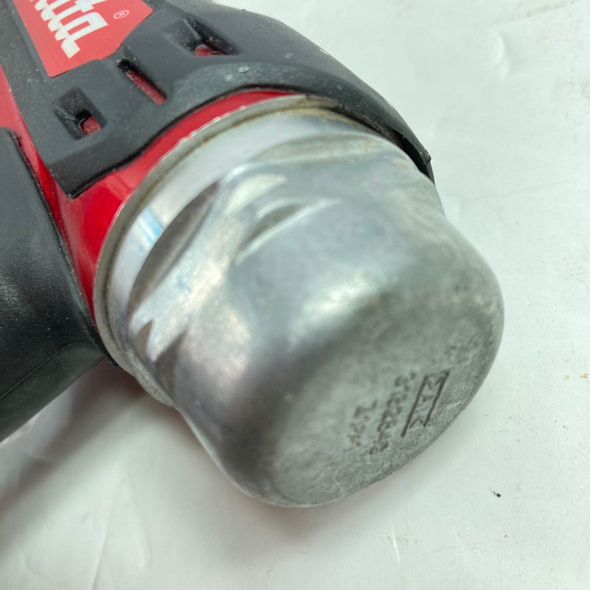 Makita - ＊＊MAKITA マキタ 15~50mm 高圧ピンタッカ ケース付 ※トップキャップカバー欠品 AF502HP レッド×ブラック MAKITA マキタ 15~50mm 高圧ピンタッカ ケース付 ※トップ
