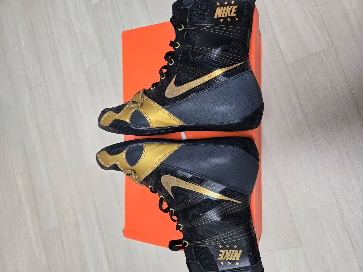  NIKE ナイキ ハイパー KO ボクシング シューズ ブラック ゴールド 275 その他 ボクシング