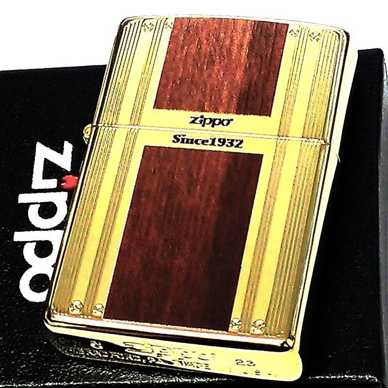 ZIPPO ダブルライン ニッケルメッキ 両面加工 エッチング ジッポ