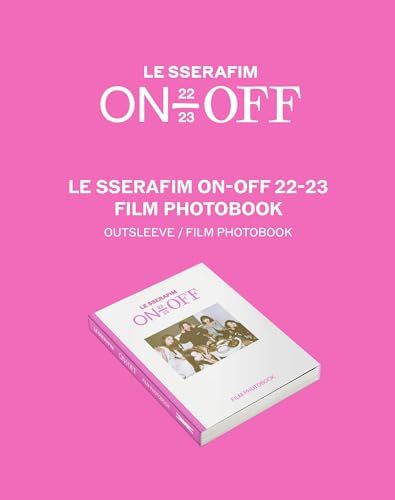 K-POP・アジア LE SSERAFIM ON-OFF 22-23 FILM Le Sserafim - On-off 22-23 Filme Fotolivro Original Kpop