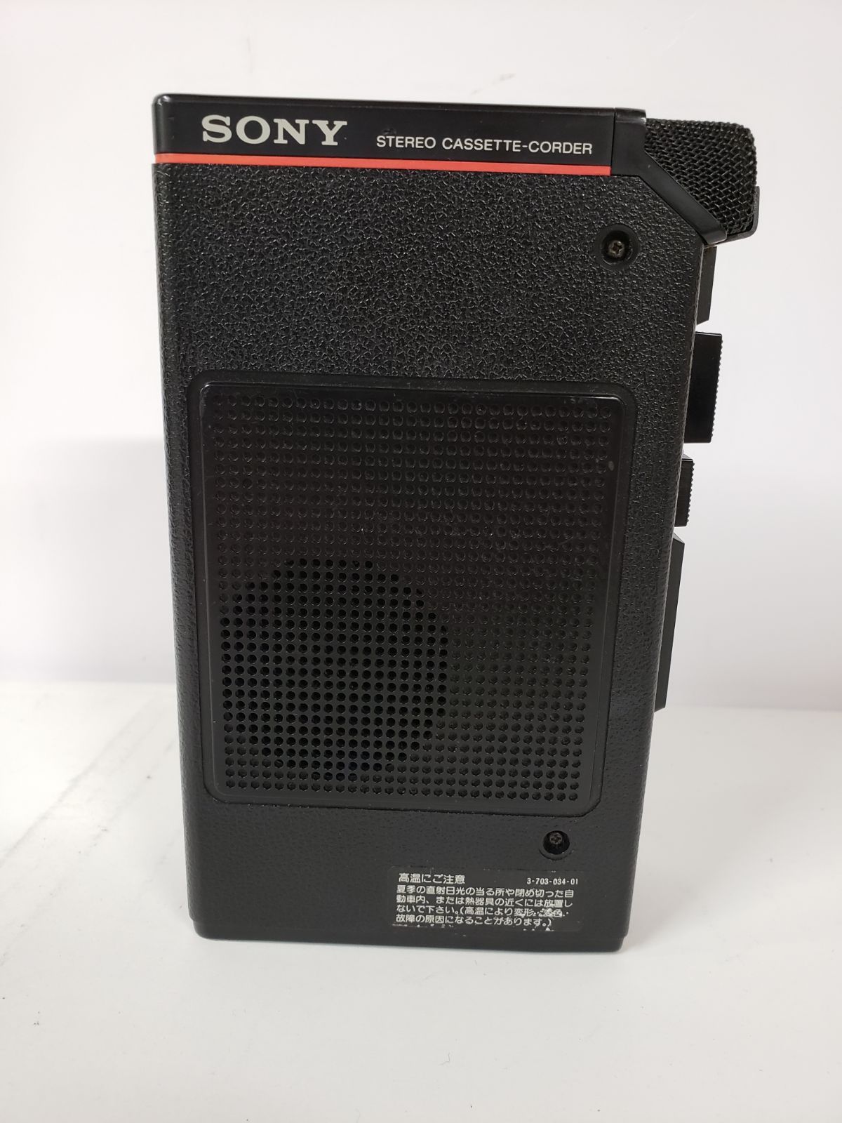 SONY ステレオカセットレコーダー TCS310 - メルカリ