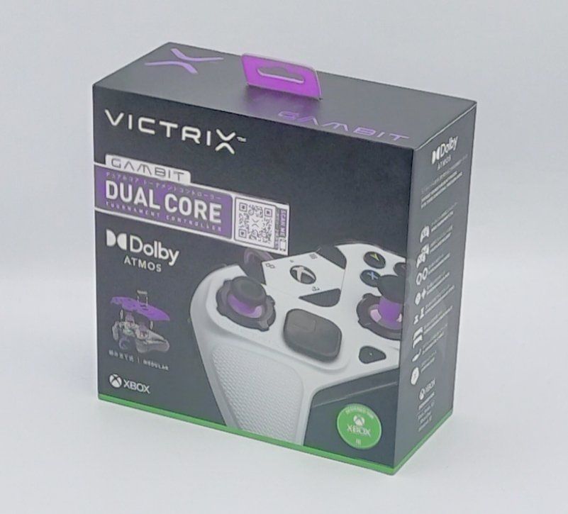 PDP Victrix Gambit 世界最速のXboxコントローラー パッドゲーミングコントローラー ホワイト
