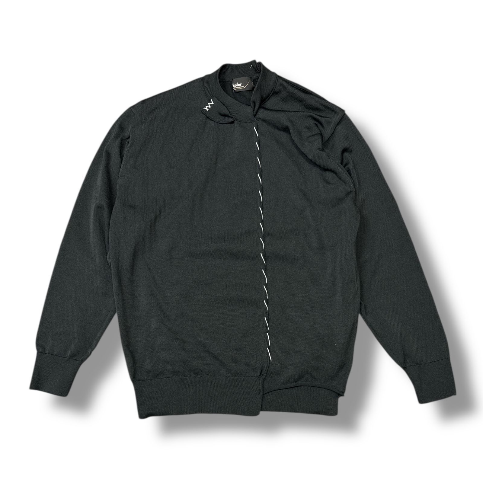 kolor カラー　23scm-n02302　ニット　黒　サイズ1 kolor カラー 23scm-n02302 ニット 黒 サイズ1 kolor カラー
