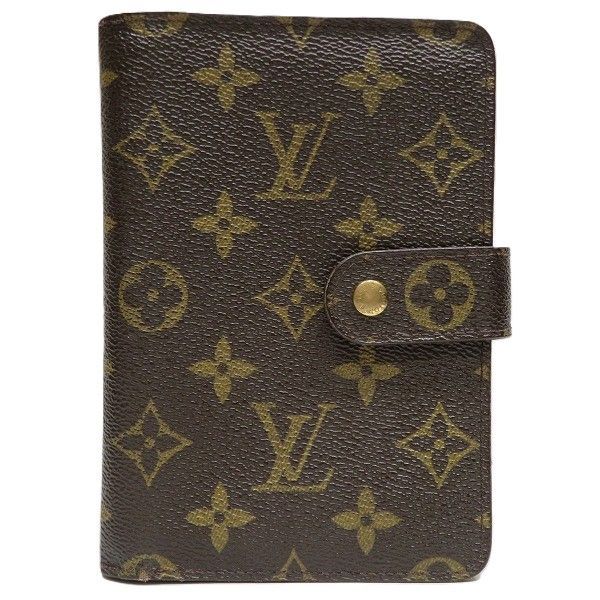 ルイヴィトン Louis Vuitton モノグラム ポルトパピエジップ M61207 ラウンドファスナー 2つ折り財布 ユニセックス
