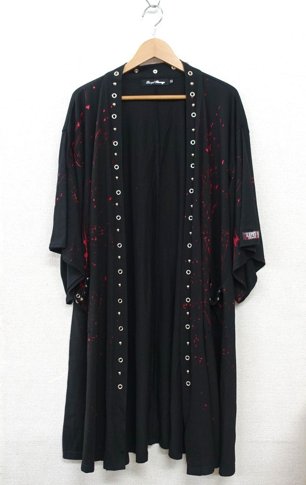 SEX POT ReVeNGe 刺繍 七分袖カーディガン M サイズ セックスポット