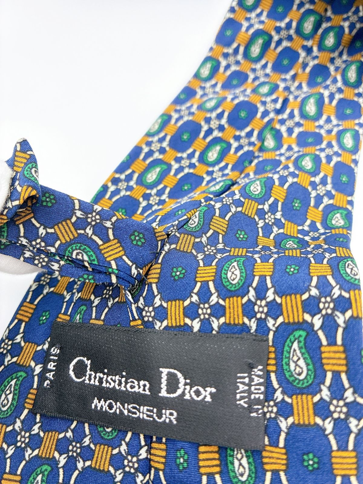 ChristianDior クリスチャンディオール　ネクタイ　ソリッドタイ ChristianDior クリスチャンディオール ネクタイ ソリッドタイ