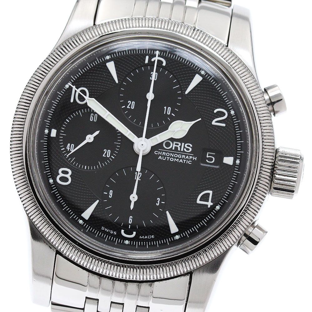 オリス ORIS 7567 ビッククラウン クロノグラフ 自動巻き オリス ORIS 7567 ビッククラウン クロノグラフ 自動巻き オリス7567を