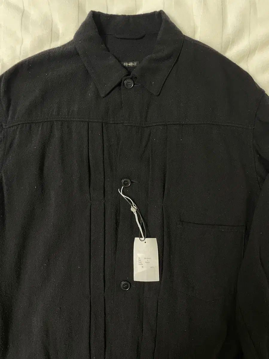 24ss COMOLI(コモリ) シルクネップ タイプ1 3 サイズ 黒 - メルカリ
