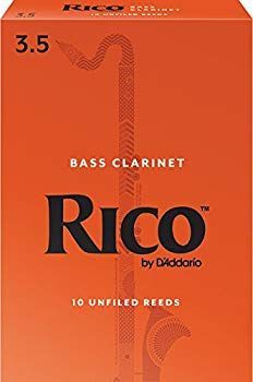 【中古】RICO リード バスクラリネット 強度:3.5(10枚入)アンファイルド REA1035 6g7v4d0
