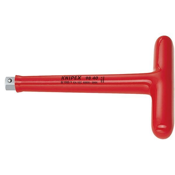 KNIPEX(クニペックス) 絶縁T型ハンドル 1000V 3/8 9830：ガレージ