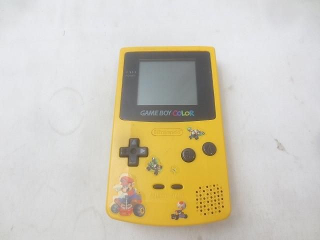 ゲーム ゲームボーイ 本体 CGB-001 イエロー 動作品 本体のみ