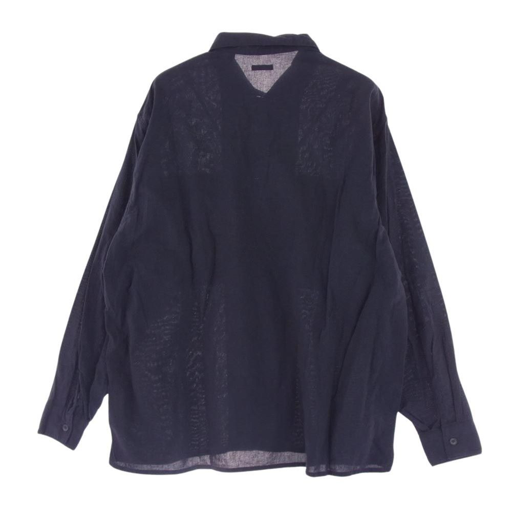 COMOLI コモリ 長袖シャツ 22SS V01-02016 空紡オックス C.P.O 長袖 