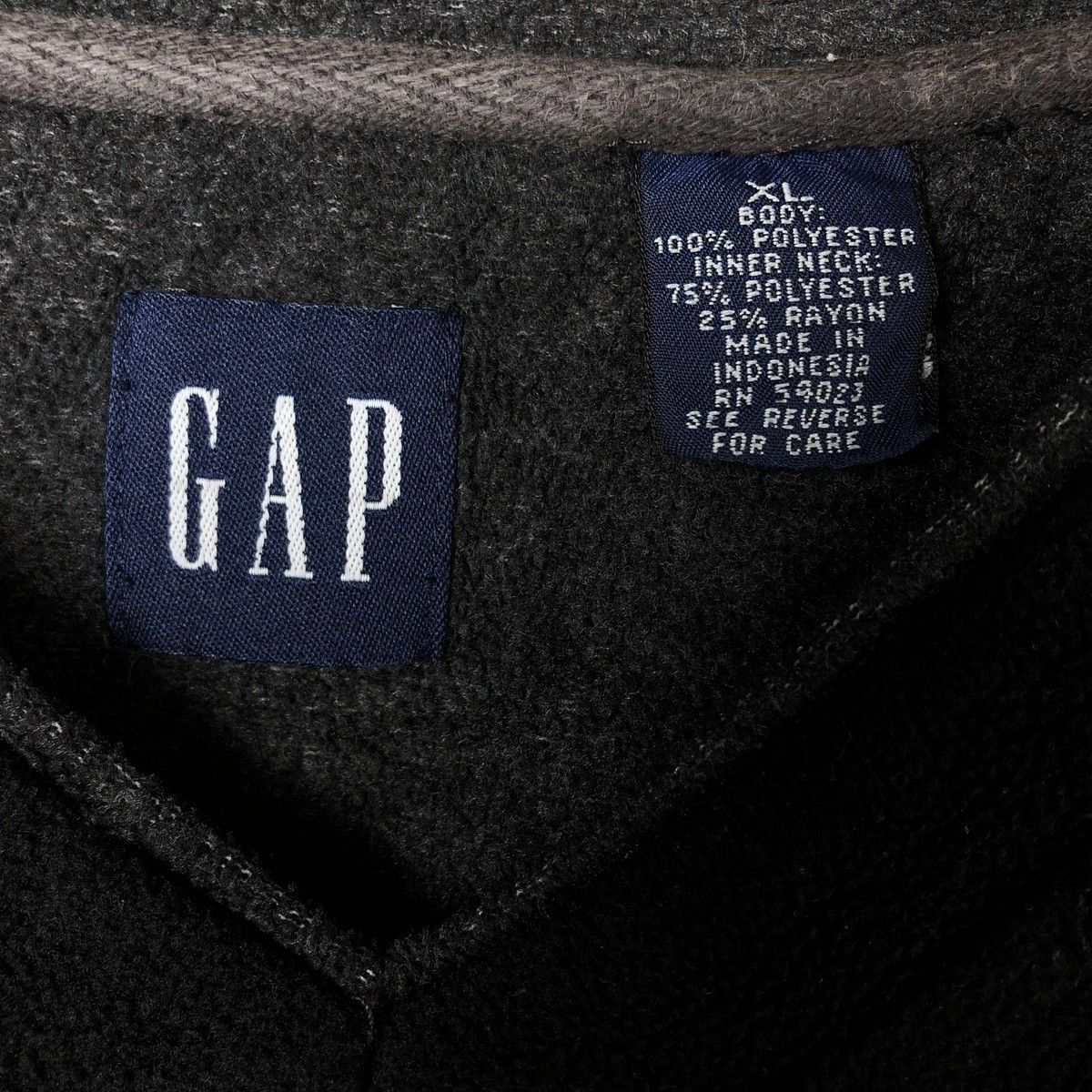 古着 90年代 ギャップ GAP ギャップ Vネック フリースカットソー メンズXL相当 ヴィンテージ eaa558745 KANDAIZUMI_COM