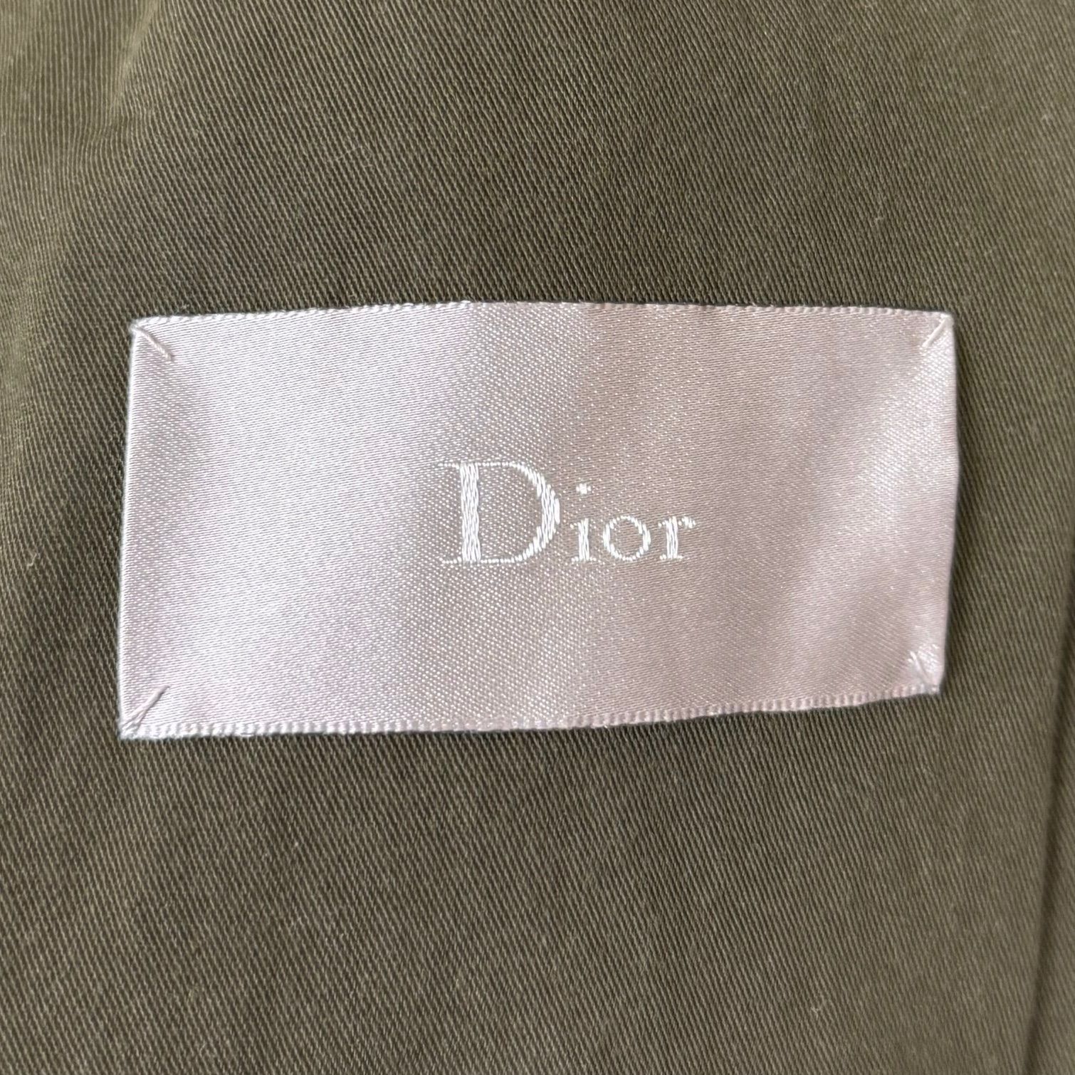 Dior HOMME バックジップ モッズ コート ディオール オム 233C335D2033  