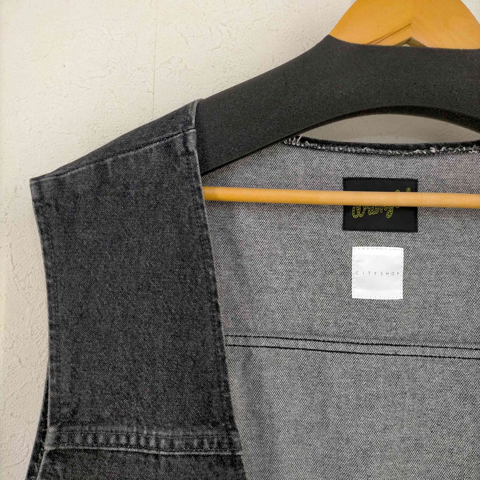 wrangler ラングラー/×CITYSHOP ワッペンベスト/WS9319/Bランク/05