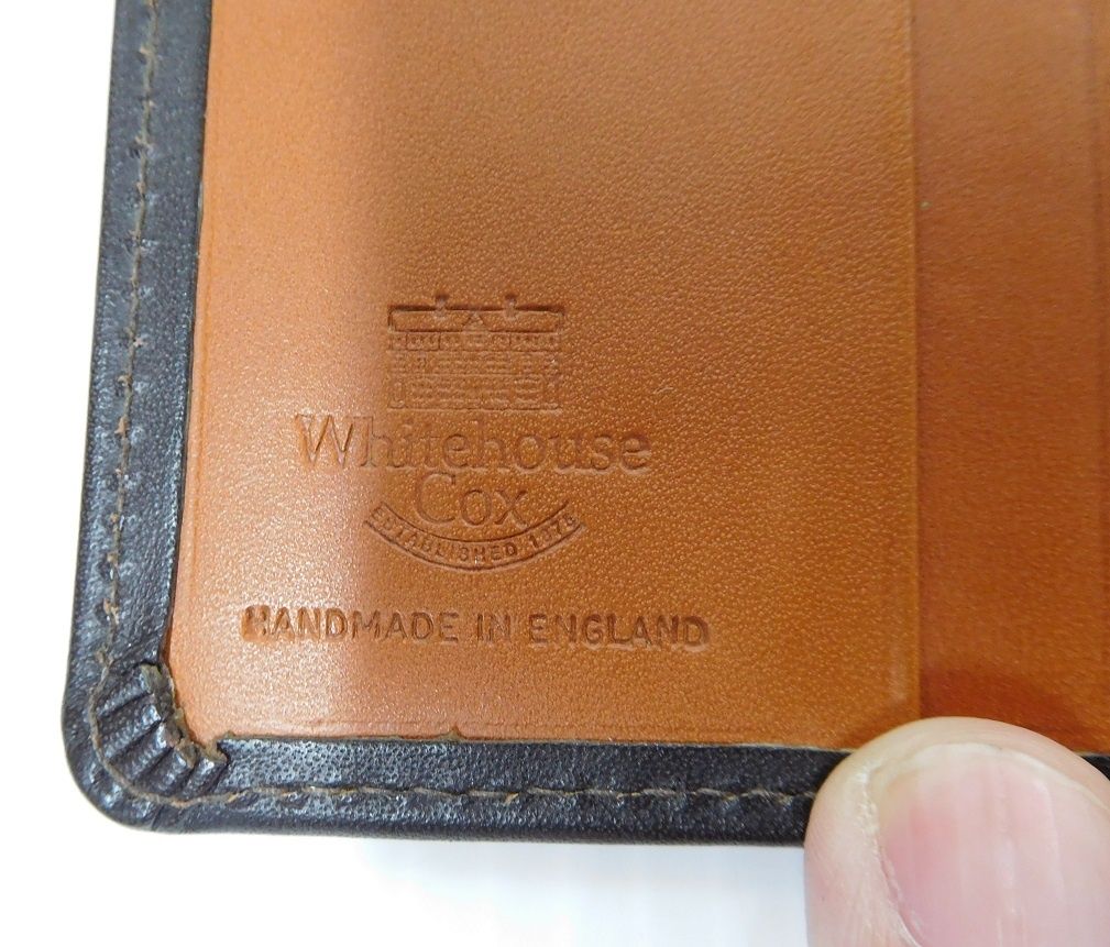 ホワイトハウスコックス 財布 ヴィンテージレザー コンカー S2380 中古 ホワイトハウスコックス 財布 ヴィンテージレザー コンカー S2380 中古