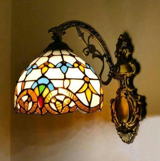 新品華ハオティファニーヨーロッパの創造的な壁ランプアメリカの国のベーク