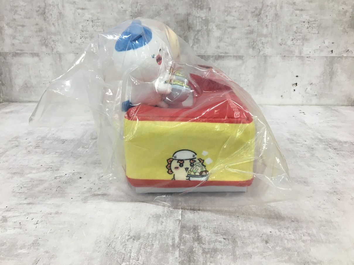 ちいかわ一番くじ ラストワン賞ティッシュケース+G賞セット BANDAI ちいかわ 一番くじ ラストワン賞 「郎」ティッシュケース