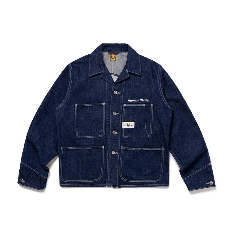 HUMAN MADE DENIM SHORT COVERALL JACKET デニムカバーオール