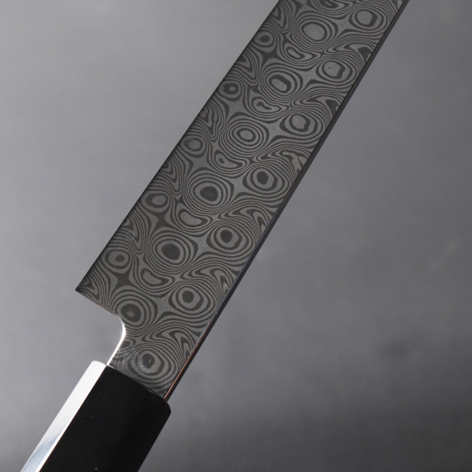 切付柳刃包丁 尺一（刃渡り330mm）ダマスカス鋼 本刃付け 和包丁 刺身