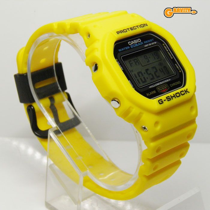 CASIO(カシオ)G-SHOCK(ジーショック) DW-5600REC-9JF イエロー DW
