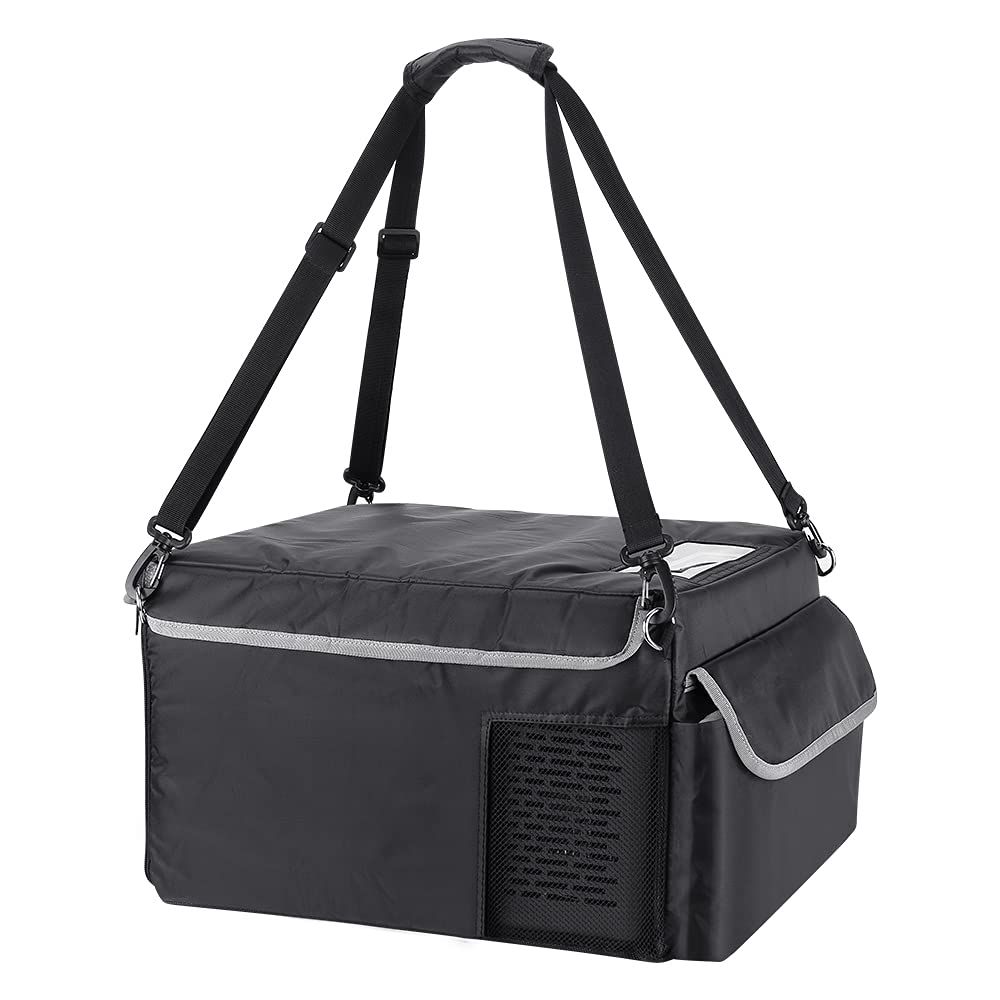 【数量限定】ベルト付き 防滴 収納 持ち運び 保冷 汎用 9L バッグ 車載冷蔵庫 F40C4TMP