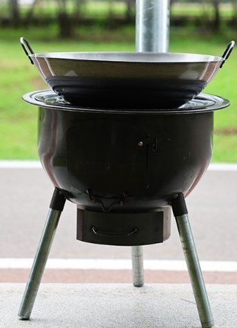 新式薪ストーブ家庭用薪を燃やす農村移働薪ストーブ大鍋コンロ屋外無煙 ZYP35