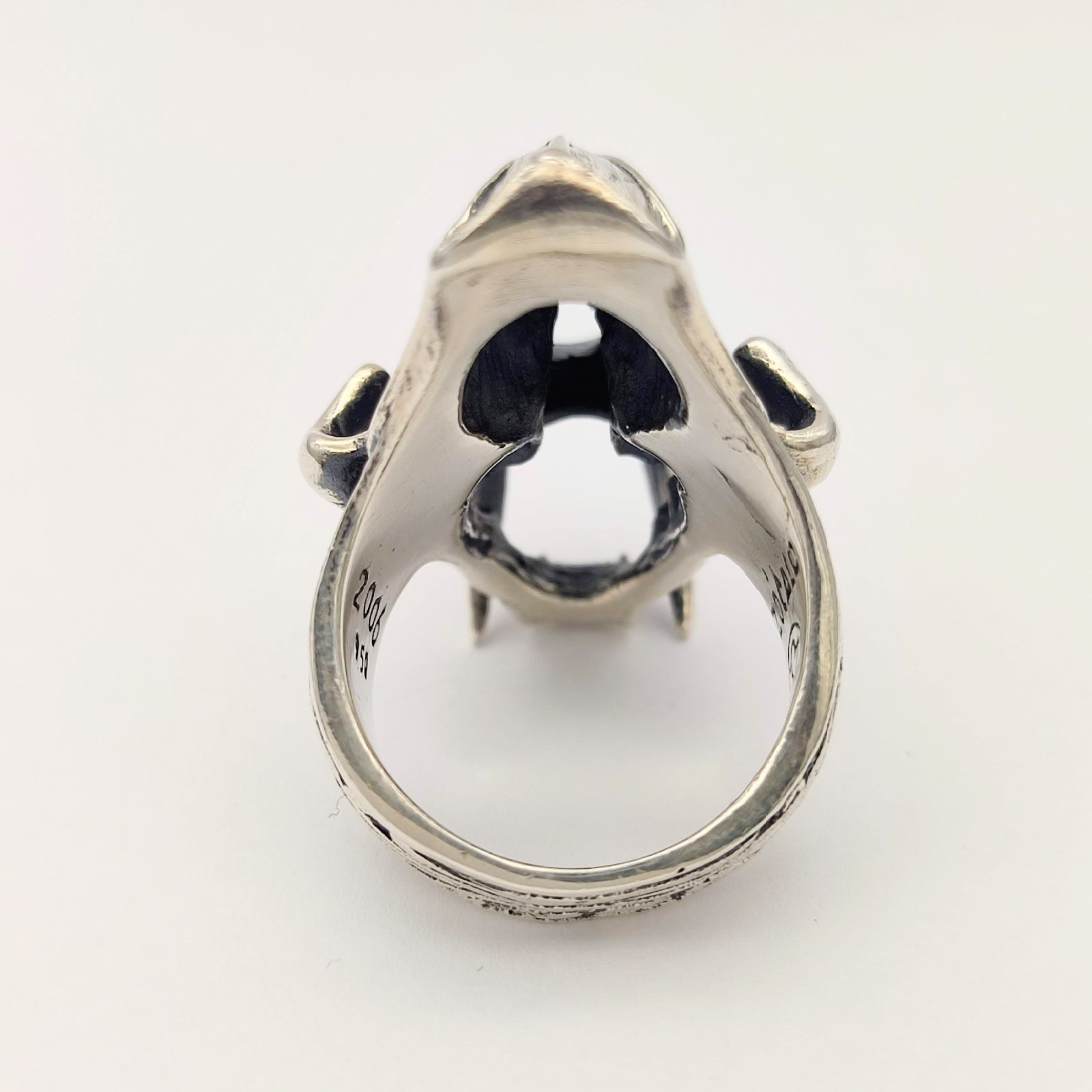 美品】ZOCALO ソカロ サーベルタイガーリング Lサイズ SILVER シルバー